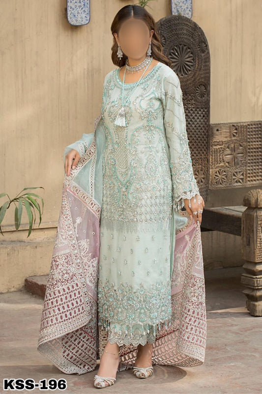 ASIM JOFA CHIFFON/ORGANZA WEDDING WEAR