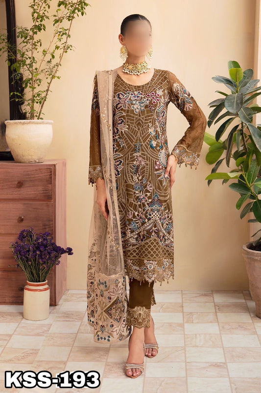 RAMSHA CHIFFON/NET PARTY WEAR