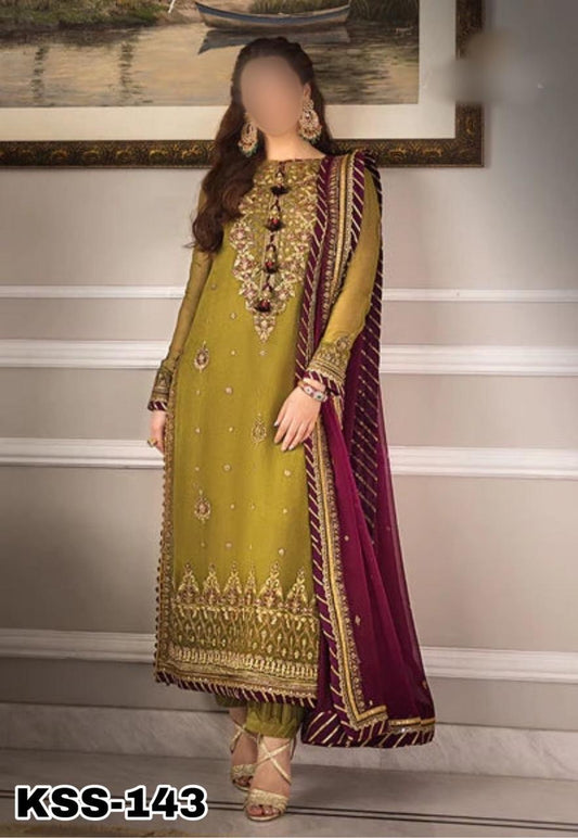 ASIM JOFA CHIFFON PARTY WEAR